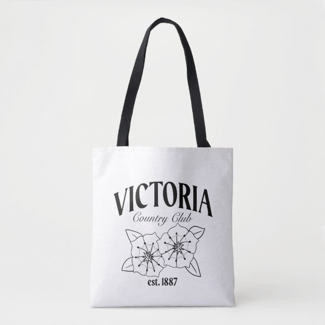 VCC-Logo von Haley - Schwarz Tasche (Vorderseite)