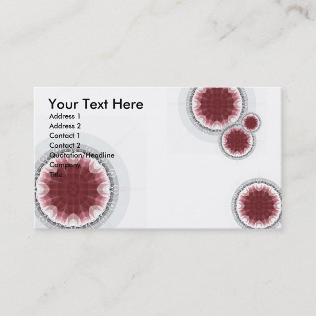 Vchira607-4 Visitenkarte (Vorderseite)