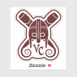 VCman Helm Logo Decal Aufkleber