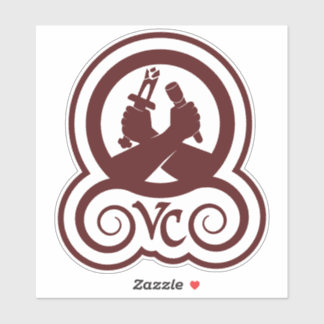 VCman Troll Cross Decal Aufkleber