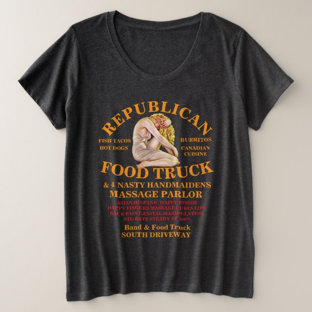 VD  GROßE GRÖßE T-Shirt (Design vorne)
