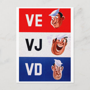 VD ist kein Spaß Postkarte