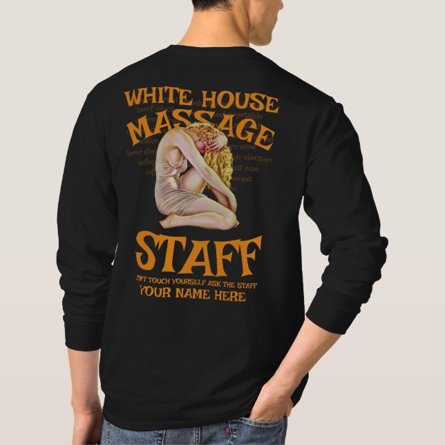 VD STD Zeitmaschine Urlaub Reise Tour Tee  (Rückseite)