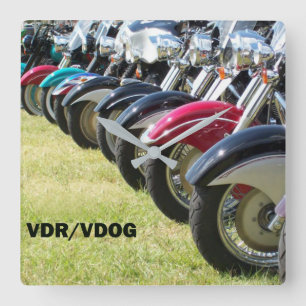 VDR-VDOG-Wandsperre Quadratische Wanduhr