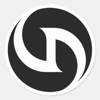 vDream Logo-Aufkleber Runder Aufkleber
