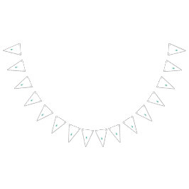 Vector-Abbildung einer Lotus-Blume, mit Wimpelkette