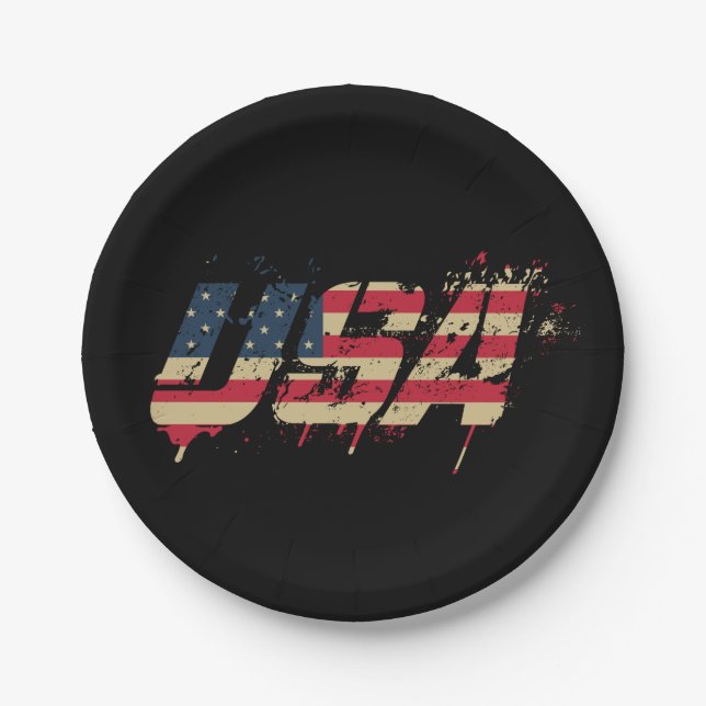 Vector Betty Boop Cowboys Pappteller (Vorderseite)