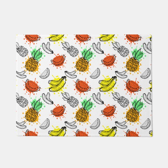 Vector Graphic Seamless-Muster Fußmatte (Vorderseite)