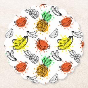 Vector Graphic Seamless-Muster Untersetzer