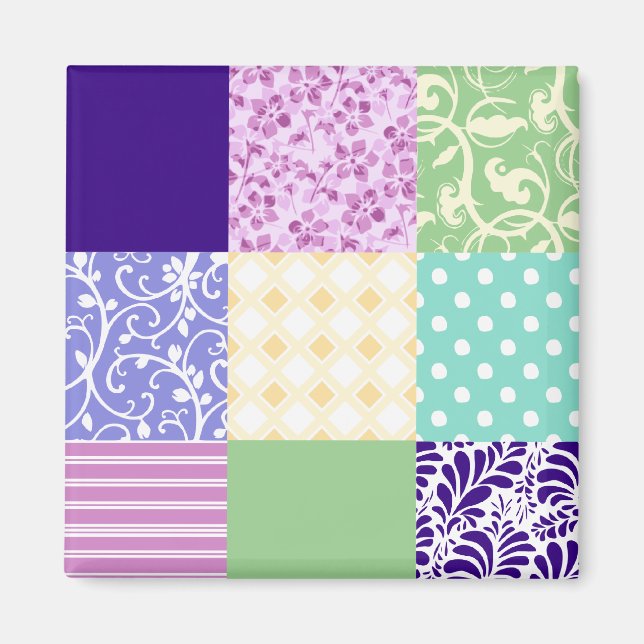 Vector Quilt Magnet (Vorne)