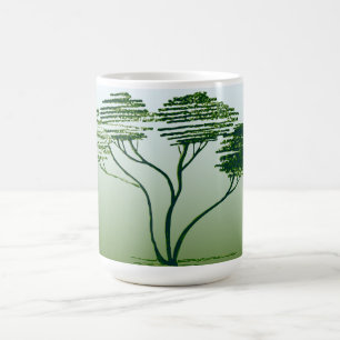 Vector Tree Zeichnend Tasse