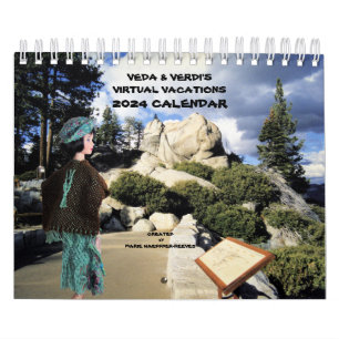 VEDA & VERDI'S VIRTUAL VACATIONS 2024 KALENDER