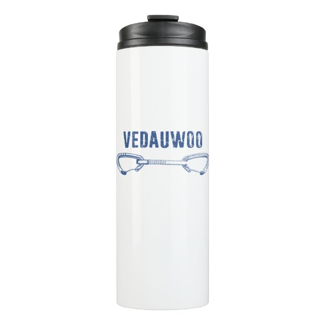 Vedauwoo Klettern Quickziehung Thermosbecher (Vorderseite)
