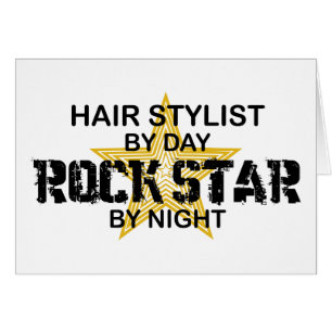 Vedette du rock de coiffeur par nuit