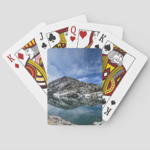Vee Lake and Seven Gables Panorama - Sierra Spielkarten