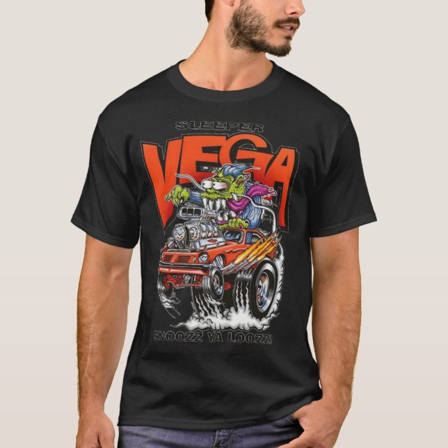 Vega Chevy funky Design Freunde T-Shirt (Vorderseite)