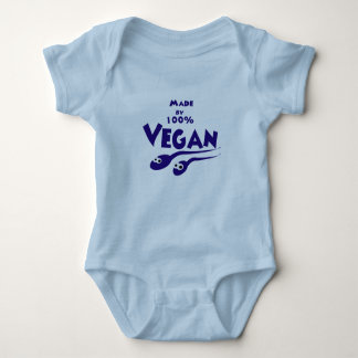 vegan baby strampler
