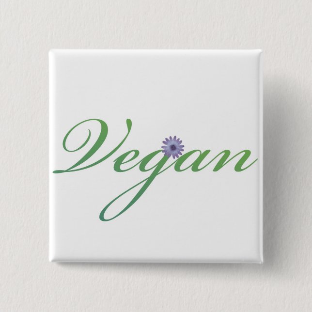 Vegan Button (Vorderseite)
