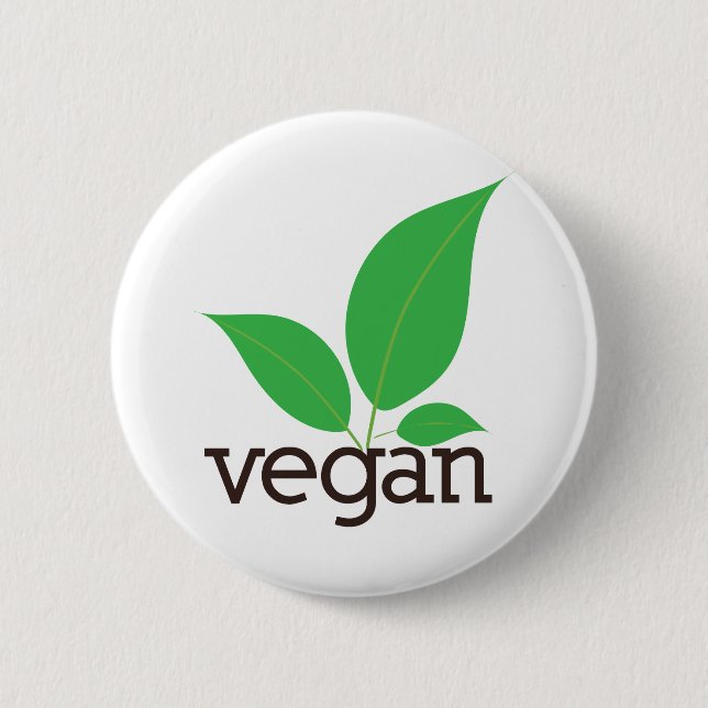Vegan Button (Vorderseite)