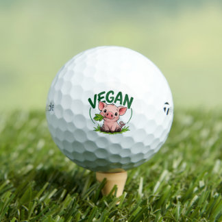 Vegan Ferkel Golfbälle – Süße Tierfreundliche 