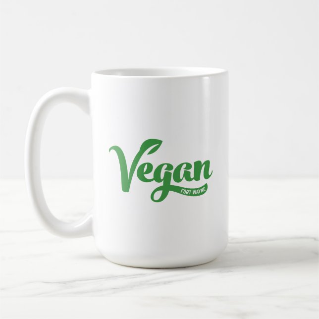 Vegan Fort Wayne Mug (Gauche)