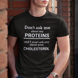 Vegan frag mir nicht von meinem Protein personalis T-Shirt