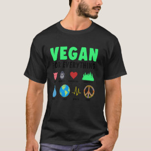 Vegan Für Alles Bio-Lebensmittel Herbivore Gemüse T-Shirt