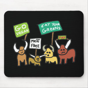 Vegan gehen mousepad