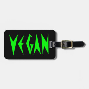 VEGAN GEPÄCKANHÄNGER