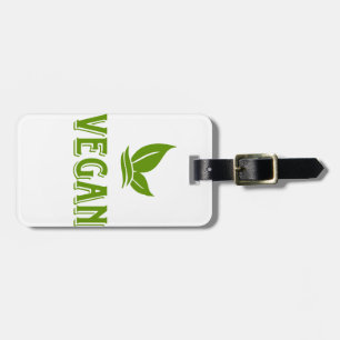 Vegan Gepäckanhänger