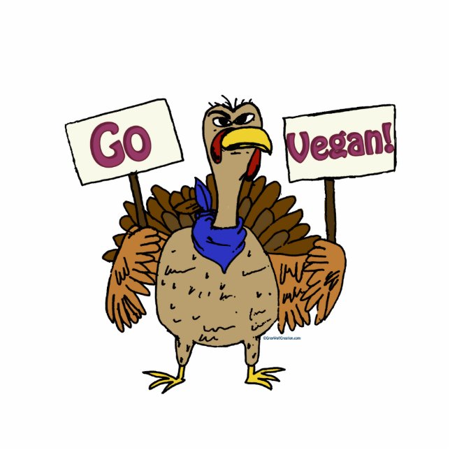 Vegan - Gespräche mit der Türkei Freistehende Fotoskulptur (Vorne)