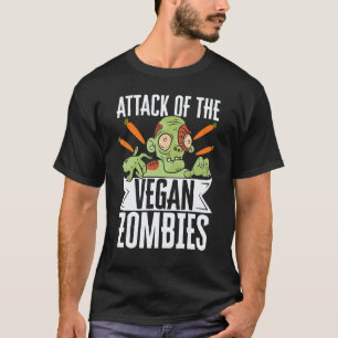 Vegan Halloween Angriff der veganen Zombies Vegeta T-Shirt