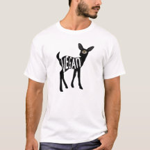Vegan-Hirsch-T-Shirt