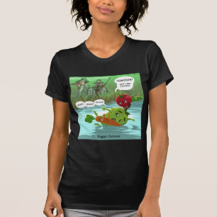 Vegan Jäger Funny T-Shirt