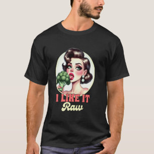 Vegan Life Vegetarisch Brokkoli Pflanzenbasiert Ic T-Shirt