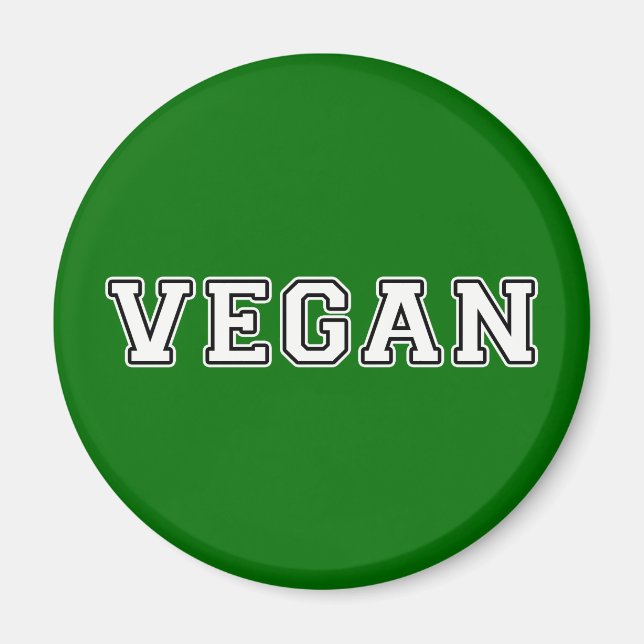 Vegan Magnet (Vorne)