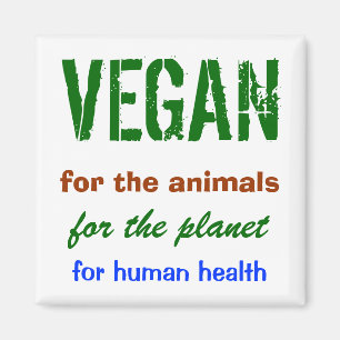 VEGAN MAGNET