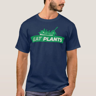 Vegan Manger Plantes Drôle Vegan T-Shirt