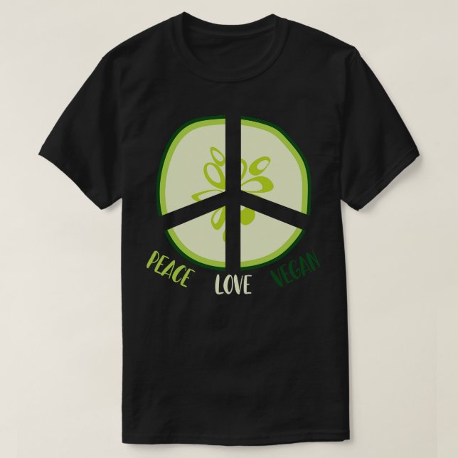 Vegan niedlich Cuber T-Shirt (Design vorne)