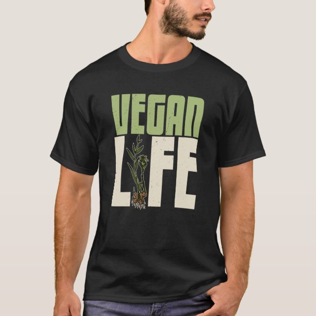 Vegan plants nutrition greens food Salad Food  5 T-Shirt (Vorderseite)