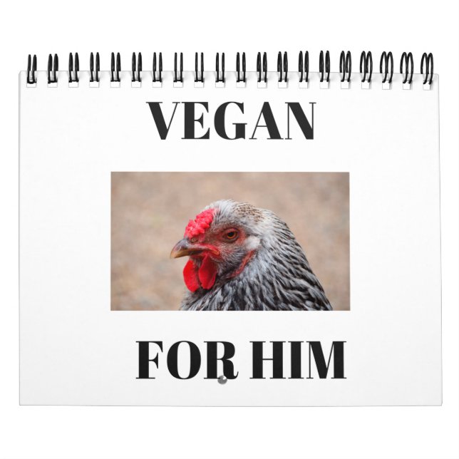 Vegan@ por él| für ihn Vegan Kalender (Titelbild)