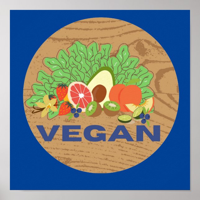 vegan poster (Vorne)