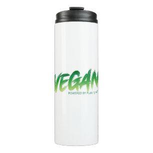 Vegan - Powered by Pflanzgut Thermosbecher