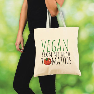 Vegan Pun-Tasche Tragetasche