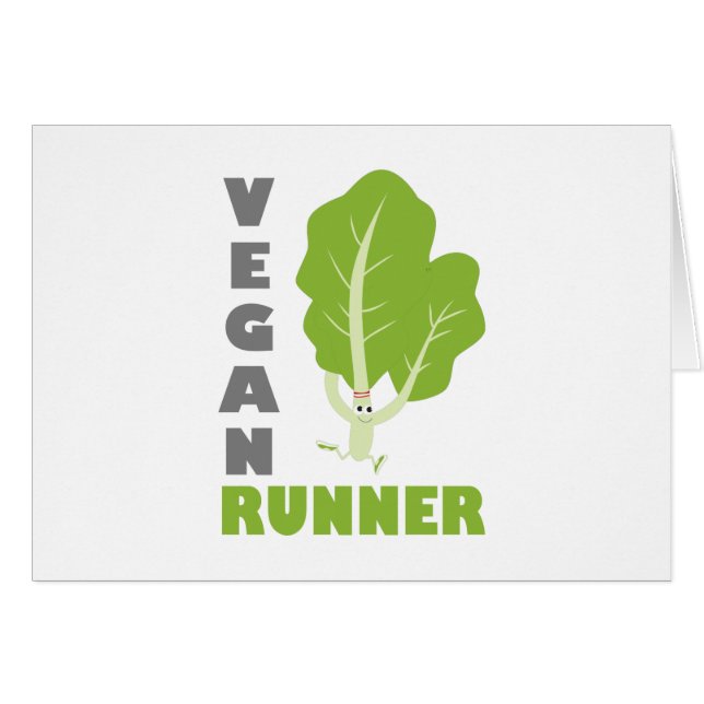 Vegan Runner - Kale (Devant Horizontal)