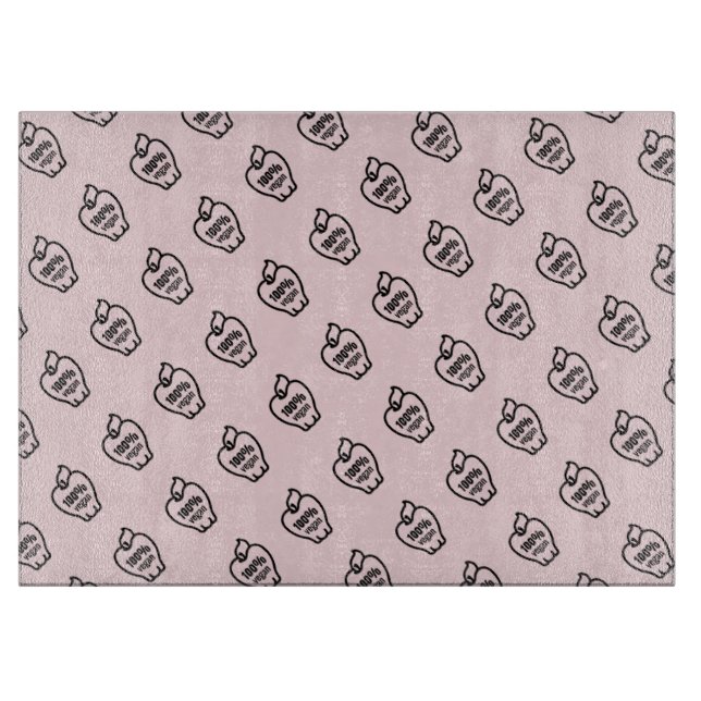 Vegan Schneidebrett (Vorderseite)