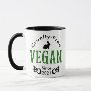 Vegan seit [Datum angeben] Tasse