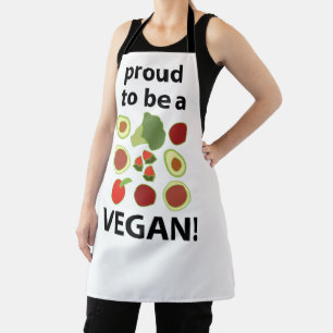 Vegan Stolz, ein Veganer zu sein Schürze