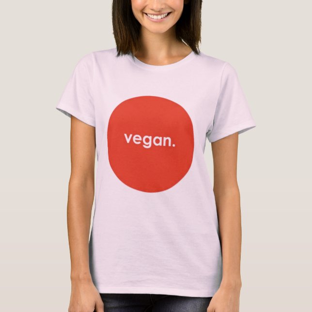 Vegan T-Shirt (Vorderseite)