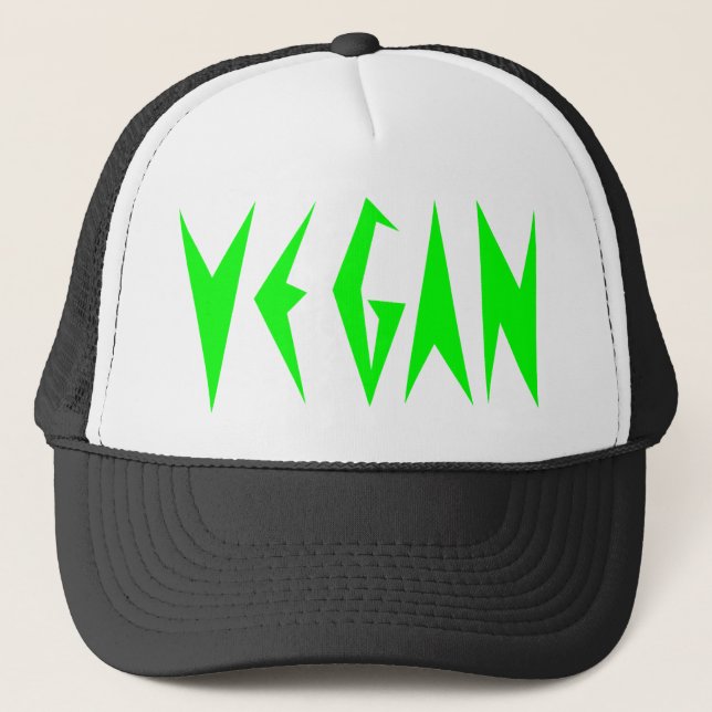 VEGAN TRUCKERKAPPE (Vorderseite)